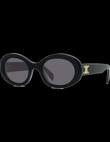 Lunettes de soleil Celine Triomphe 01 ovales CL40194U en acétate