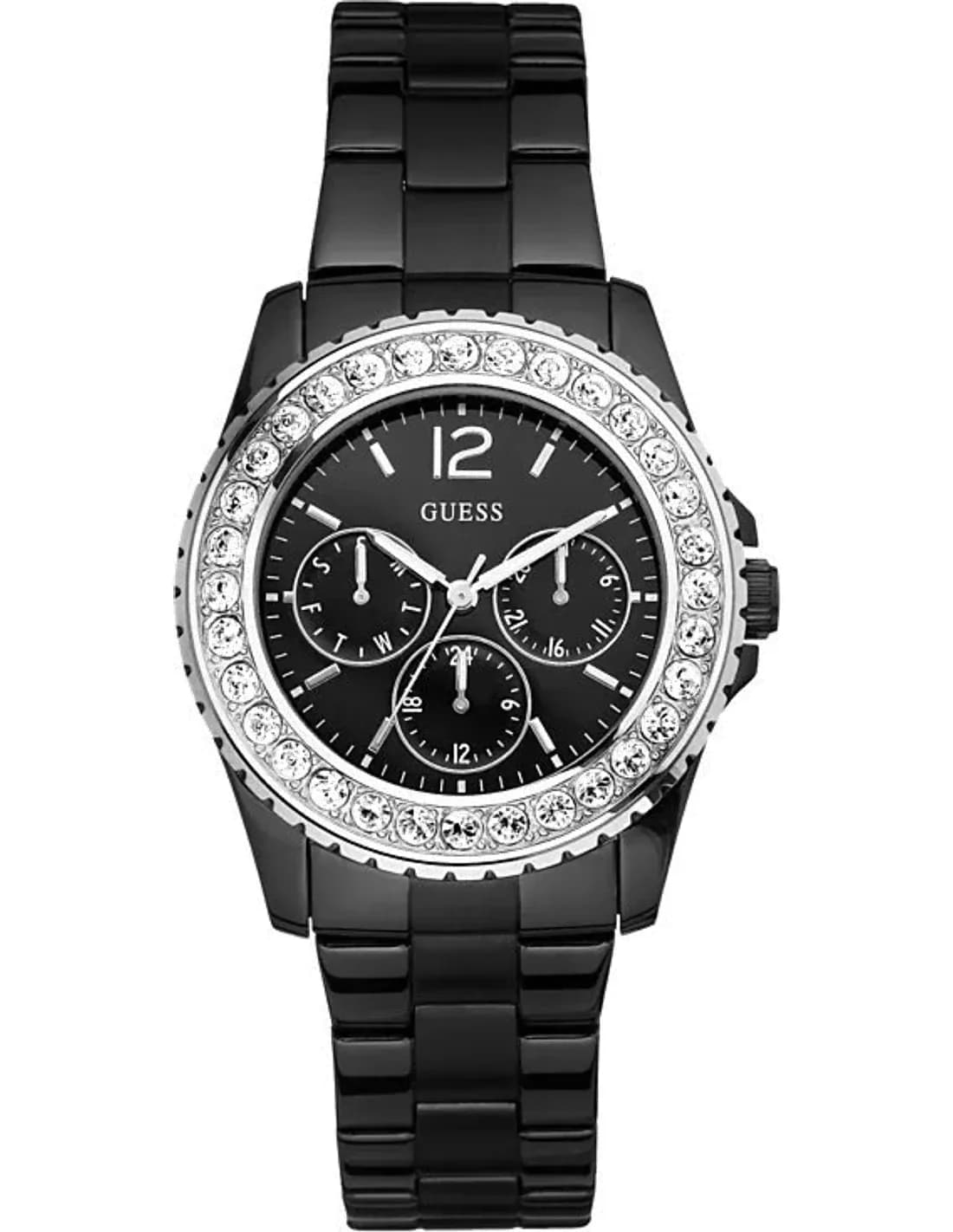 Montre Guess Femme Dazzling Noire U13004L1