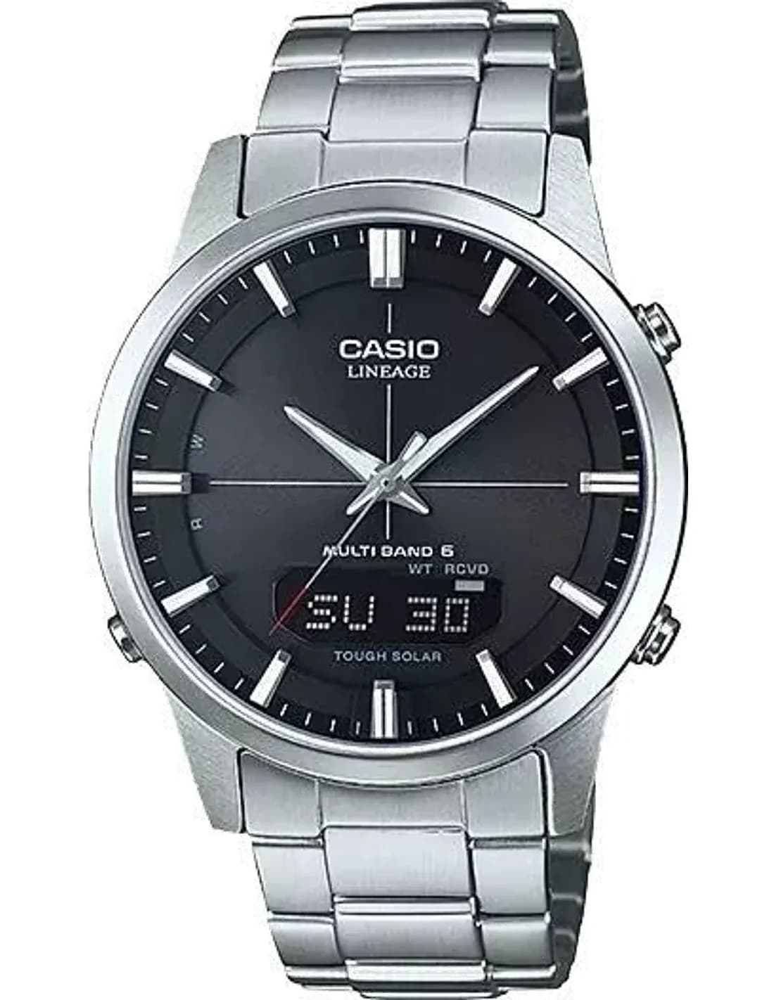 Montre Homme Casio Radio Pilotees LCW-M170D-1AER cadran analogique et écran digital
