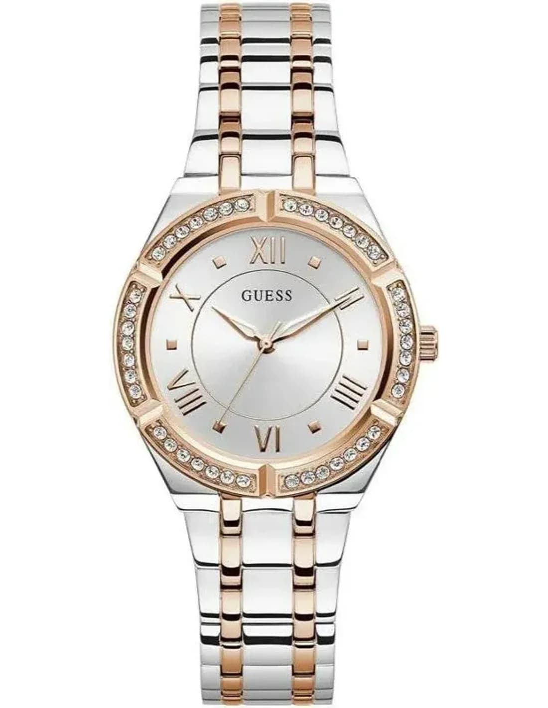 Guess Cosmo GW0033L9 — montre femme argent acier — élégance épurée au quotidien