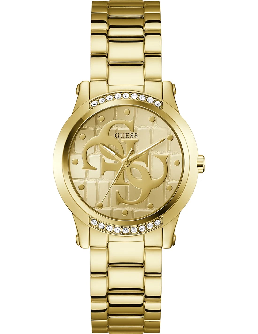 Montre Femme Guess Annette GW0861L2 cadran doré bracelet acier