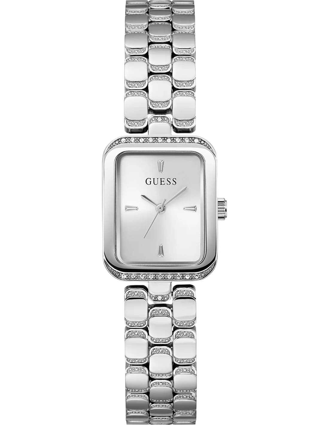 Montre Femme Guess Isla GW0865L1 cadran argenté bracelet acier