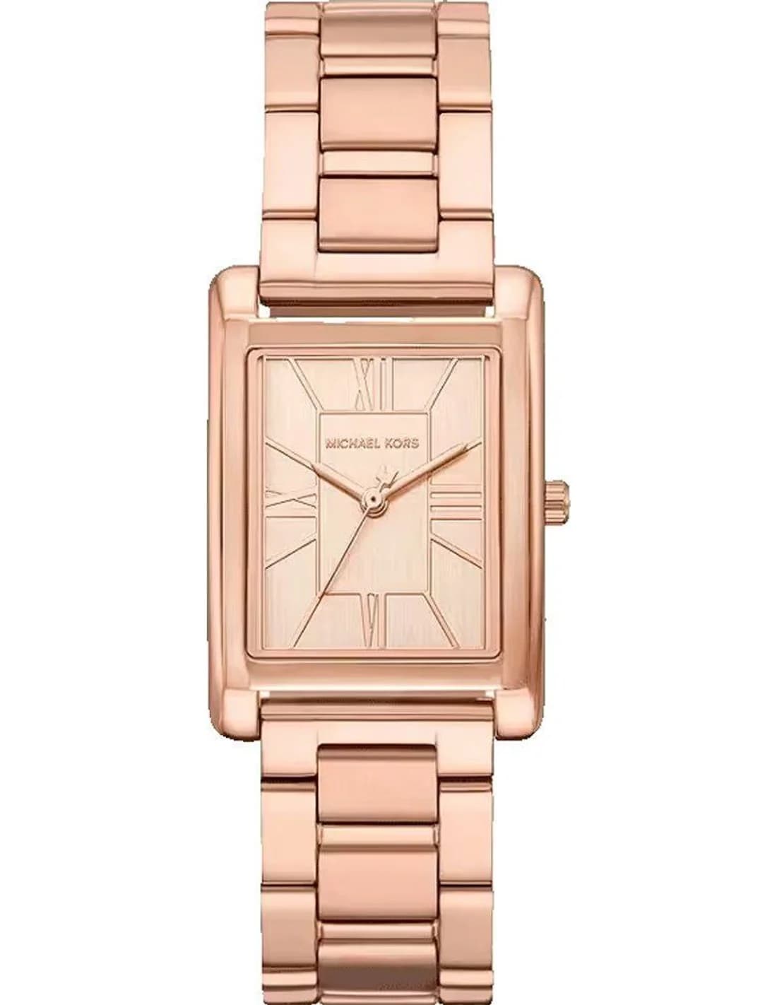 Michael Kors MK4905 montre femme, cadran or rose, bracelet acier