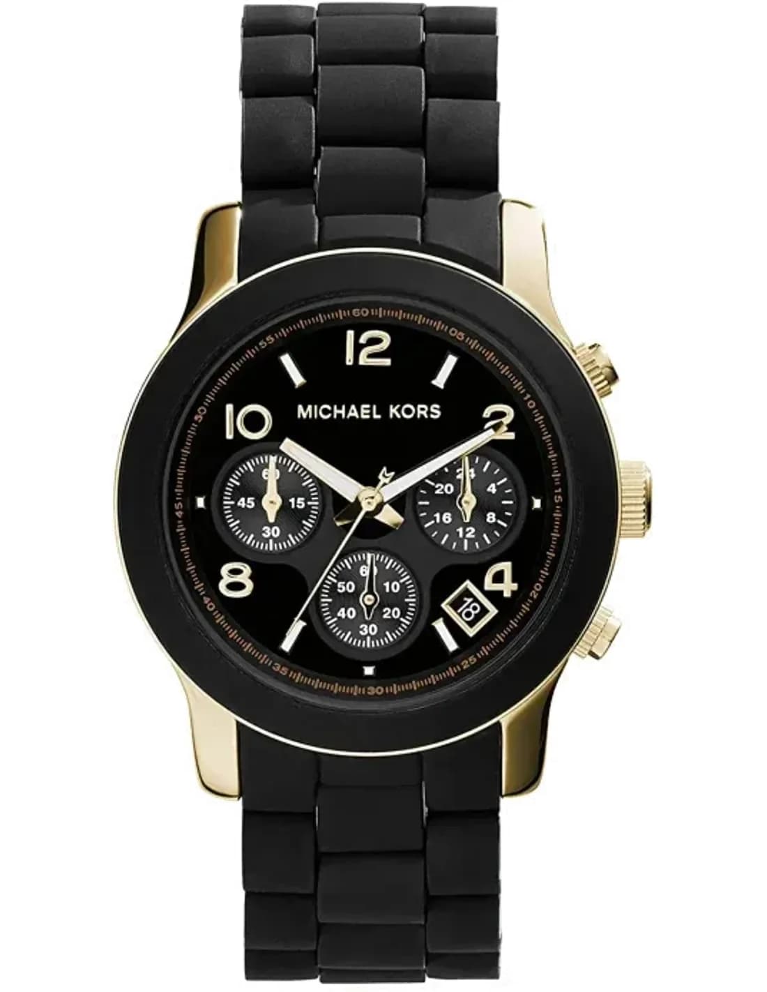 Montre Femme Michael Kors MK5191 Noir et Or Calendaire