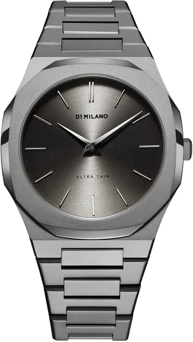 Montre D1 Milano UTBJ22 homme cadran gris bracelet acier