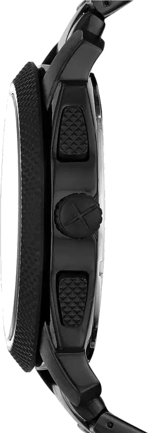 Montre Fossil FS4552 homme verso boîtier noir