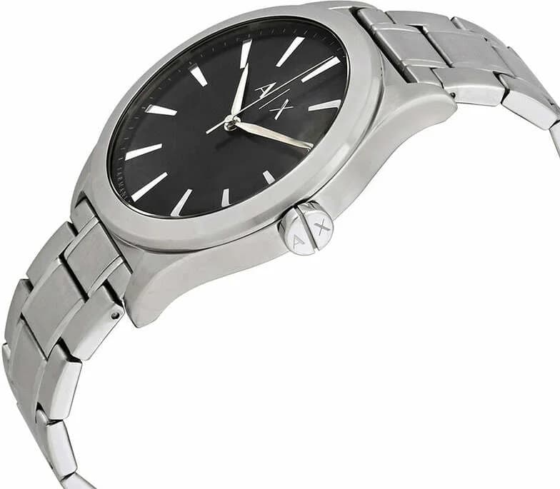 Armani Exchange AX2320 Brushed and Polished Stainless Steel Watch vue 2