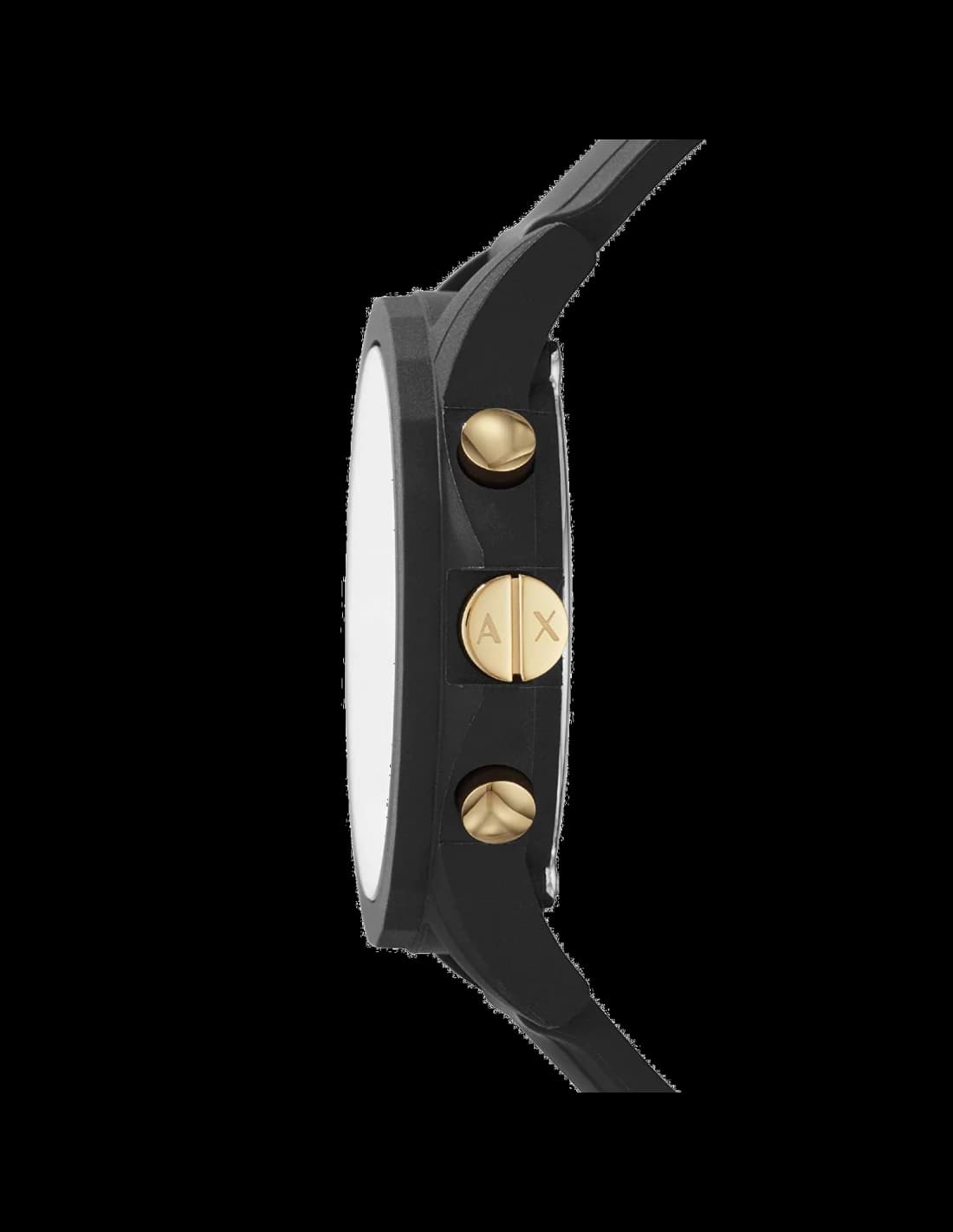 Montre Homme Armani Exchange AX7105 Bracelet Silicone Noir vue 2