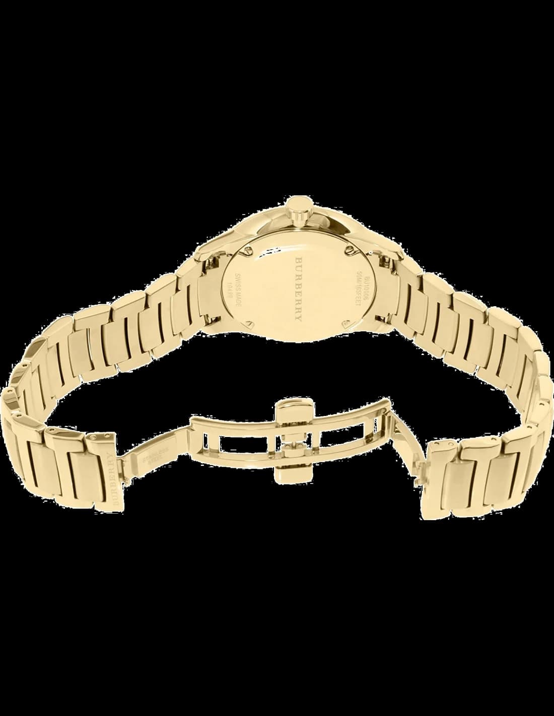 Burberry BU10006 Classic Round Silver Stainless Steel 32mm Watch vue 3