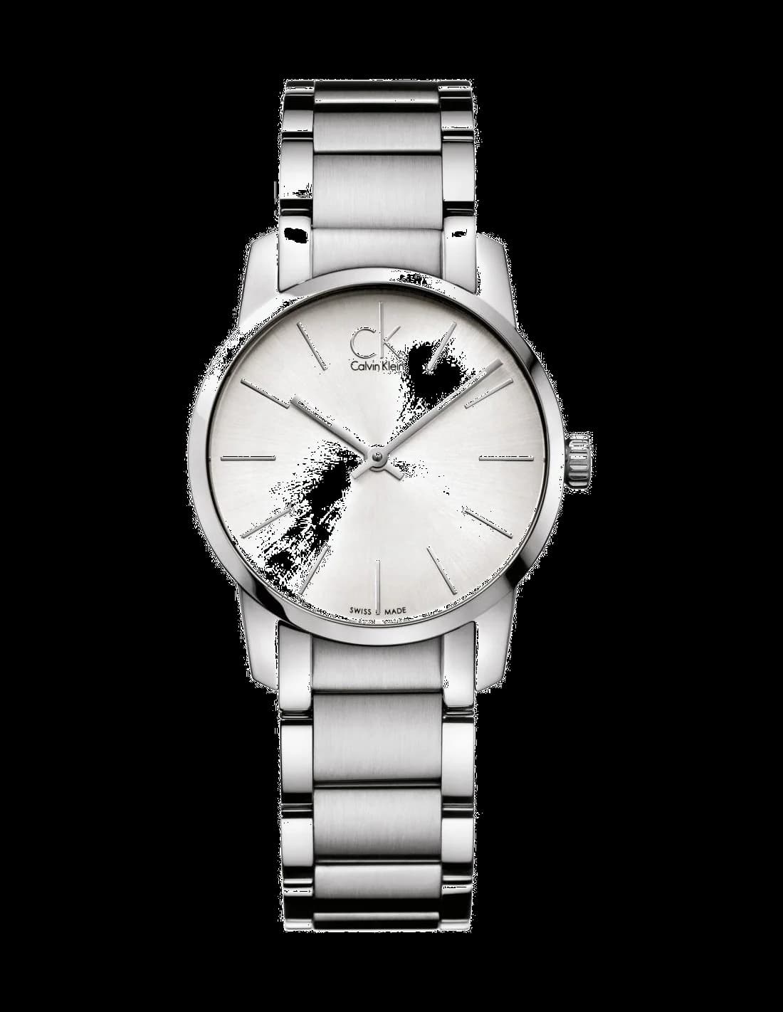 Montre Calvin Klein City K2G23126 Bracelet Acier Inoxydable Argenté