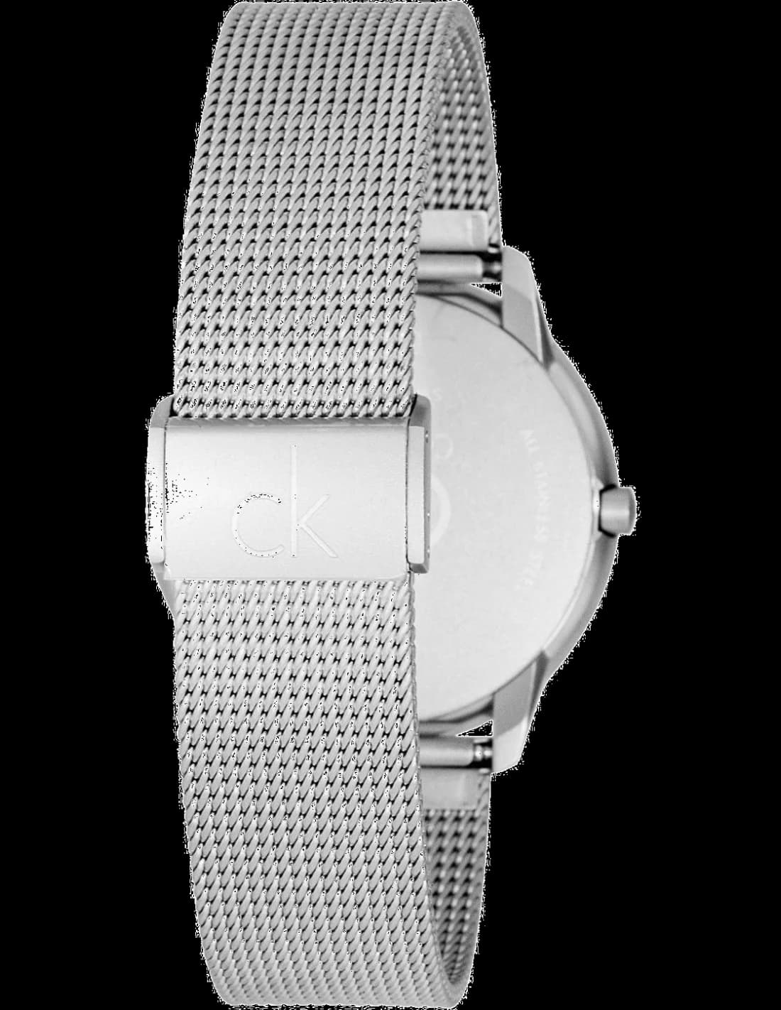 Montre Calvin Klein K3M211Y6 Argent en Maille Milanaise vue 2