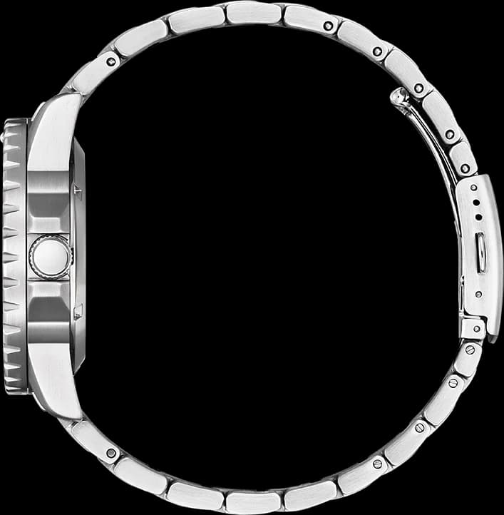 Citizen NJ0121-89L Automatic Steel Blue Dial Watch vue 4