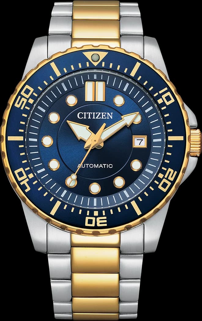 Citizen NJ0174-82L Automatic Sport Bicolour Stainless Steel Blue Dial Men's Watch