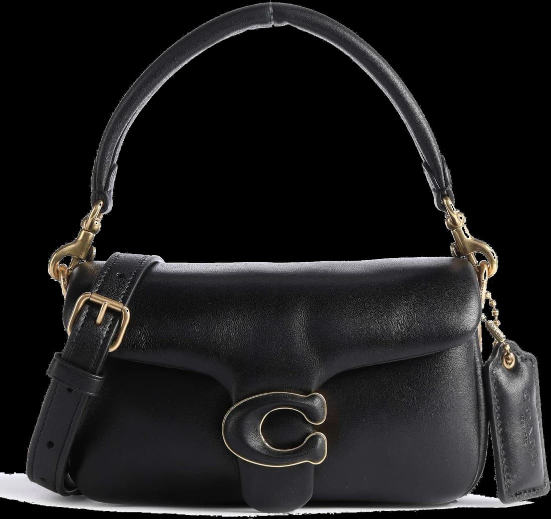 Sac à bandoulière Coach Pillow Tabby 18 en cuir nappa vue 3