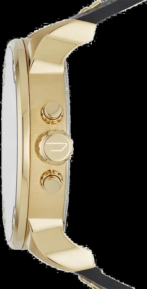 Montre Diesel Mr Daddy DZ7371 Cadran noir bracelet en cuir vue 2
