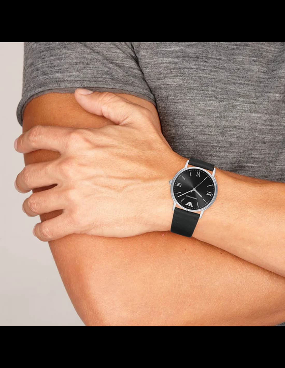 Montre Homme  Emporio Armani Kappa  AR11013 Noir vue 4