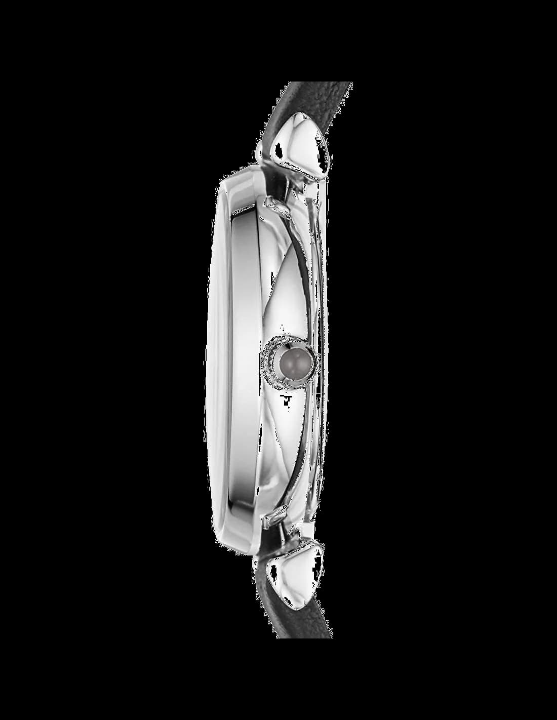 Montre Emporio Armani AR11171 Bracelet Cuir Noir et Cristaux Swarovski vue 2