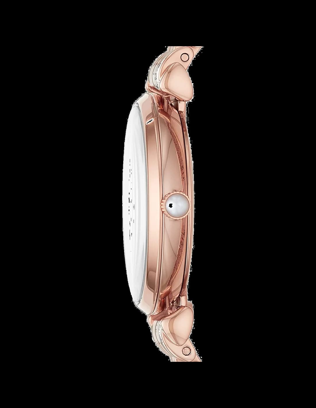 Emporio Armani AR11267 Stainless Steel Rose Gold Women's Watch vue 2