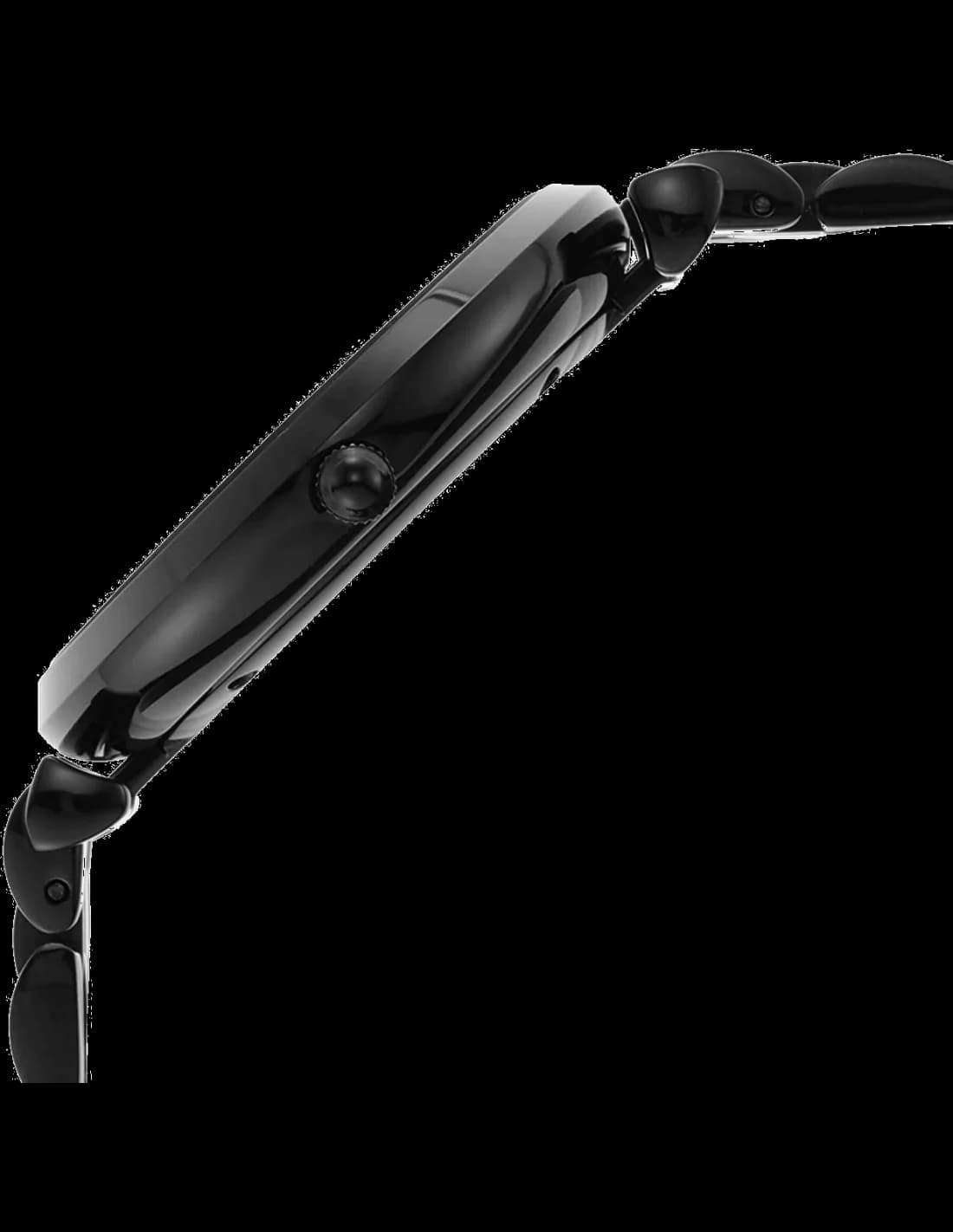 Emporio Armani AR11299 Gianni T-Bar Black IP Steel Small Seconds Watch vue 2