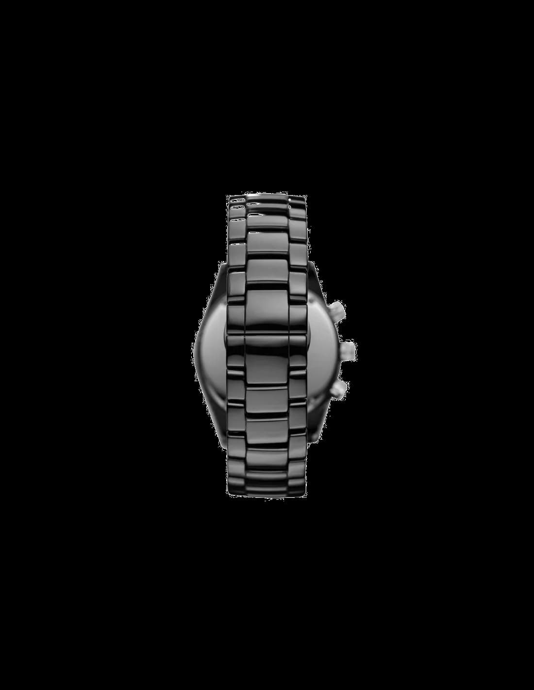 Emporio Armani AR1421 Ceramic Chronograph Black Men's Watch vue 3
