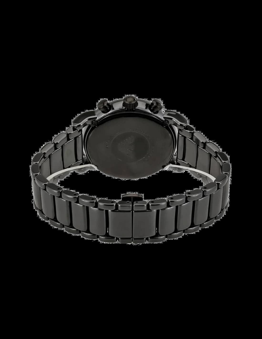 Emporio Armani AR1507 Black Ceramic Date Watch vue 3