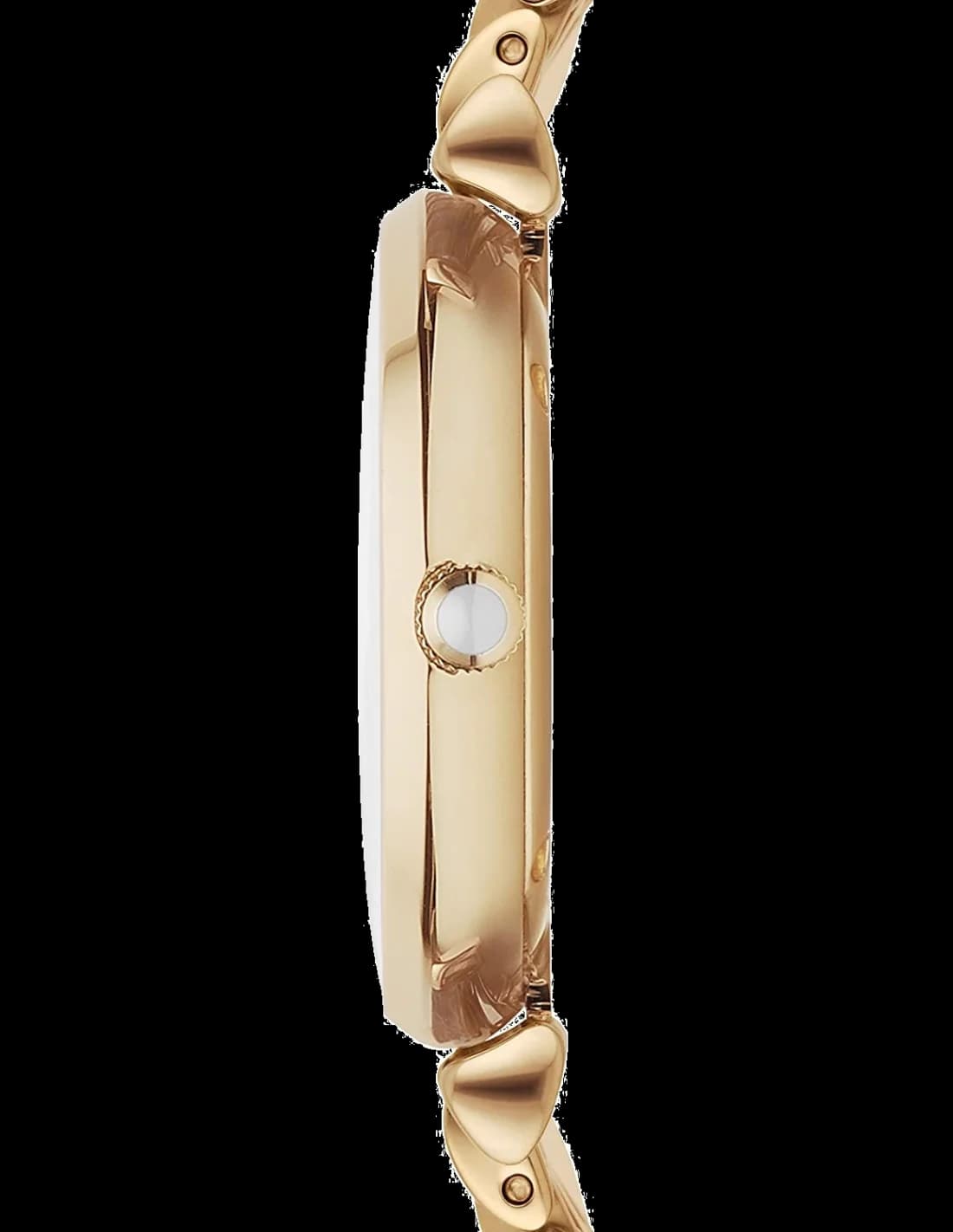 Montre Emporio Armani AR1907 en Acier Doré et Cadran Nacre vue 2