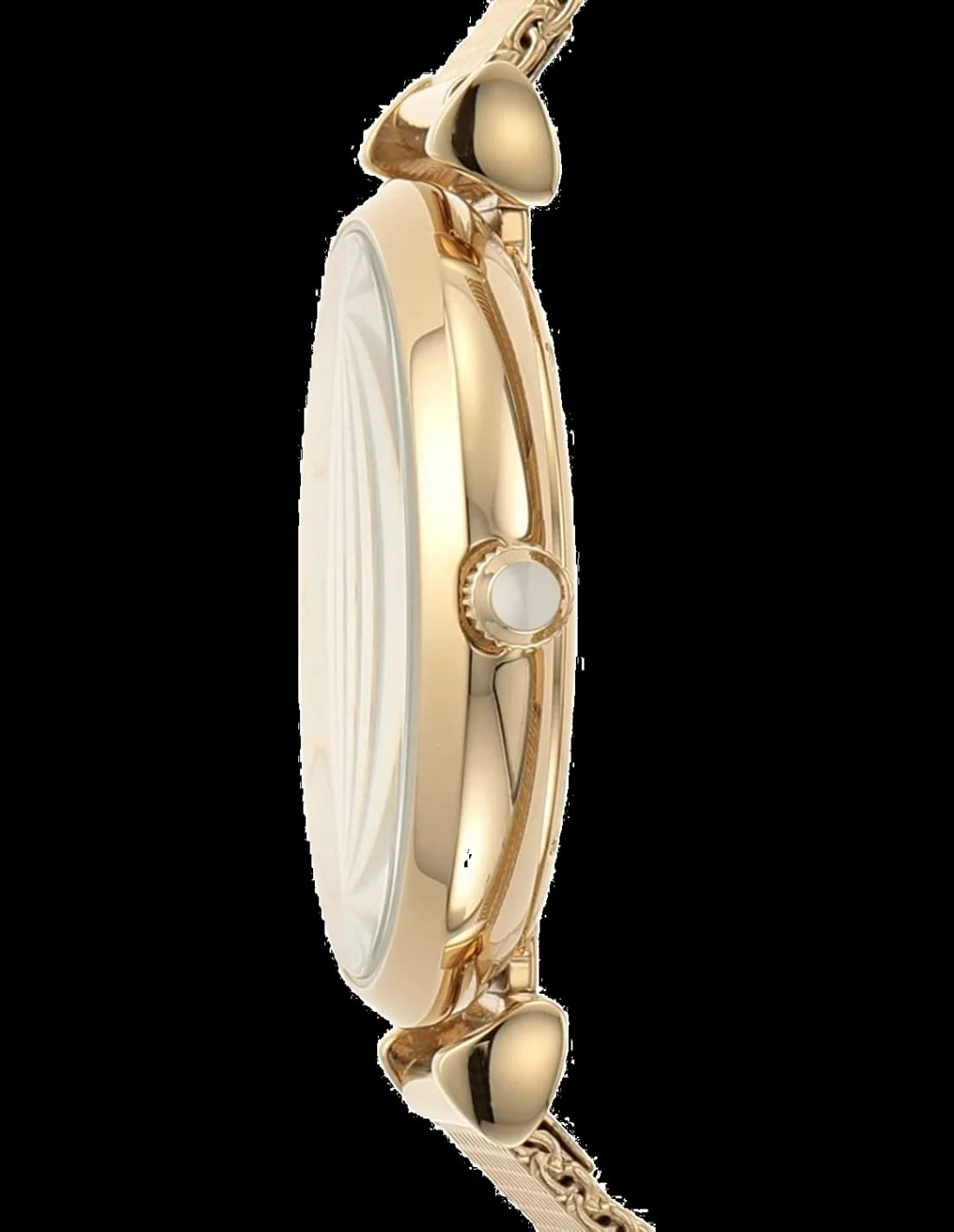 Montre Emporio Armani AR1957 Maille Milanaise Dorée vue 2