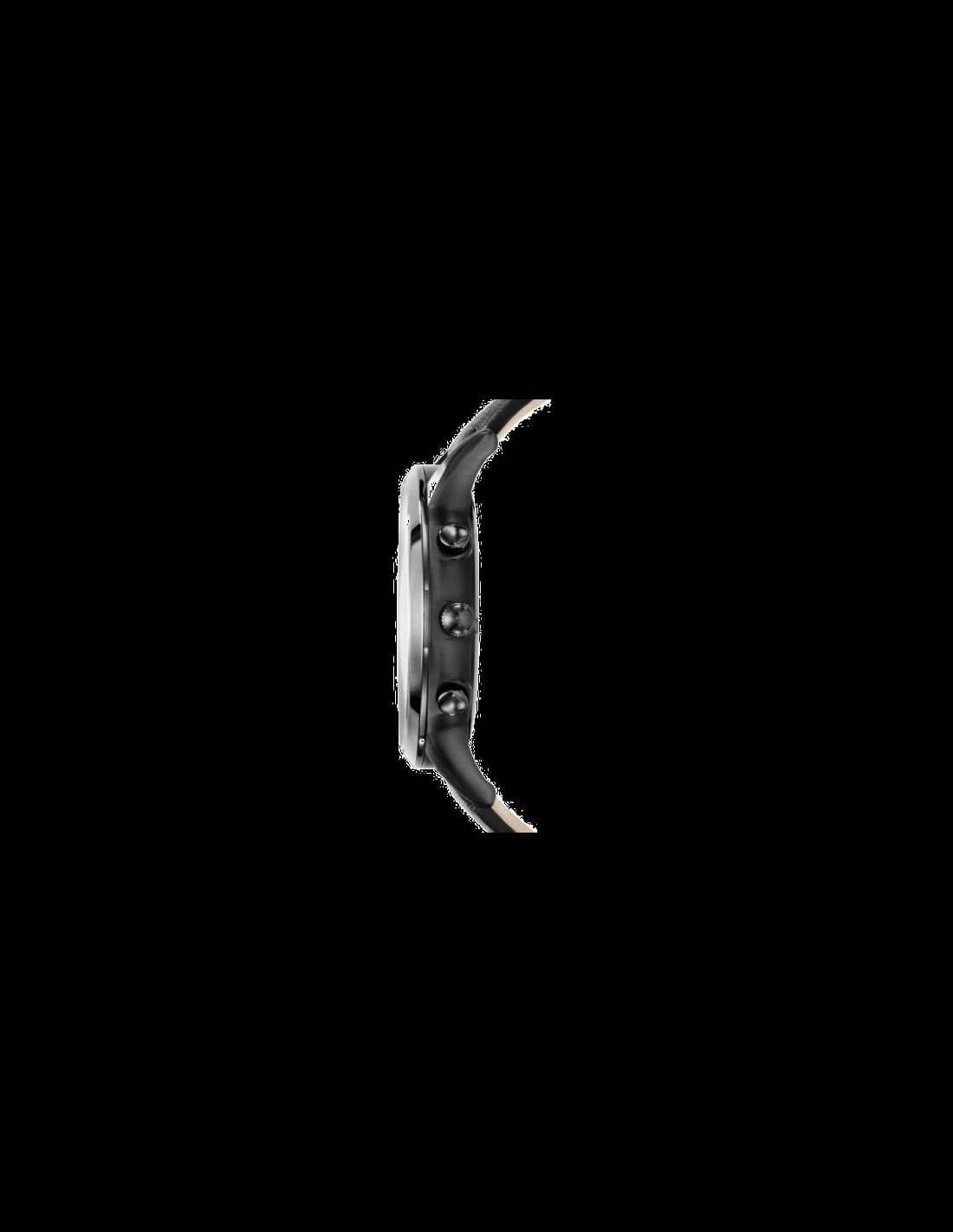 Montre Emporio Armani AR2461 Chronomètre à Bracelet en Cuir Noir vue 2