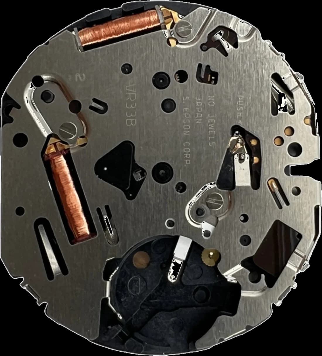 Hattori Epson VR33 VR33B Quartz Chronograph Movement vue 2