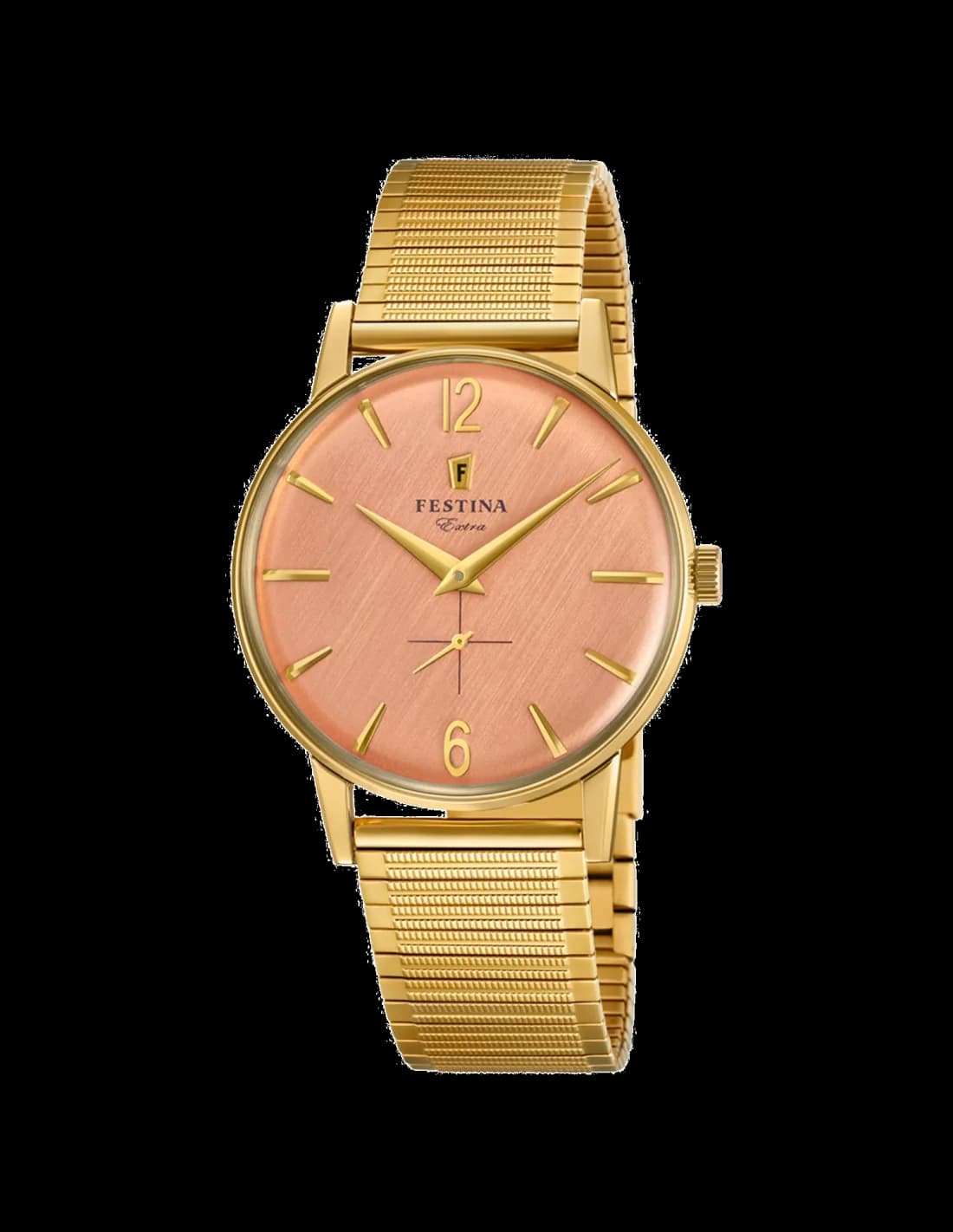 Montre Festina F20251/3 Extra Boîtier et Bracelet Acier Doré