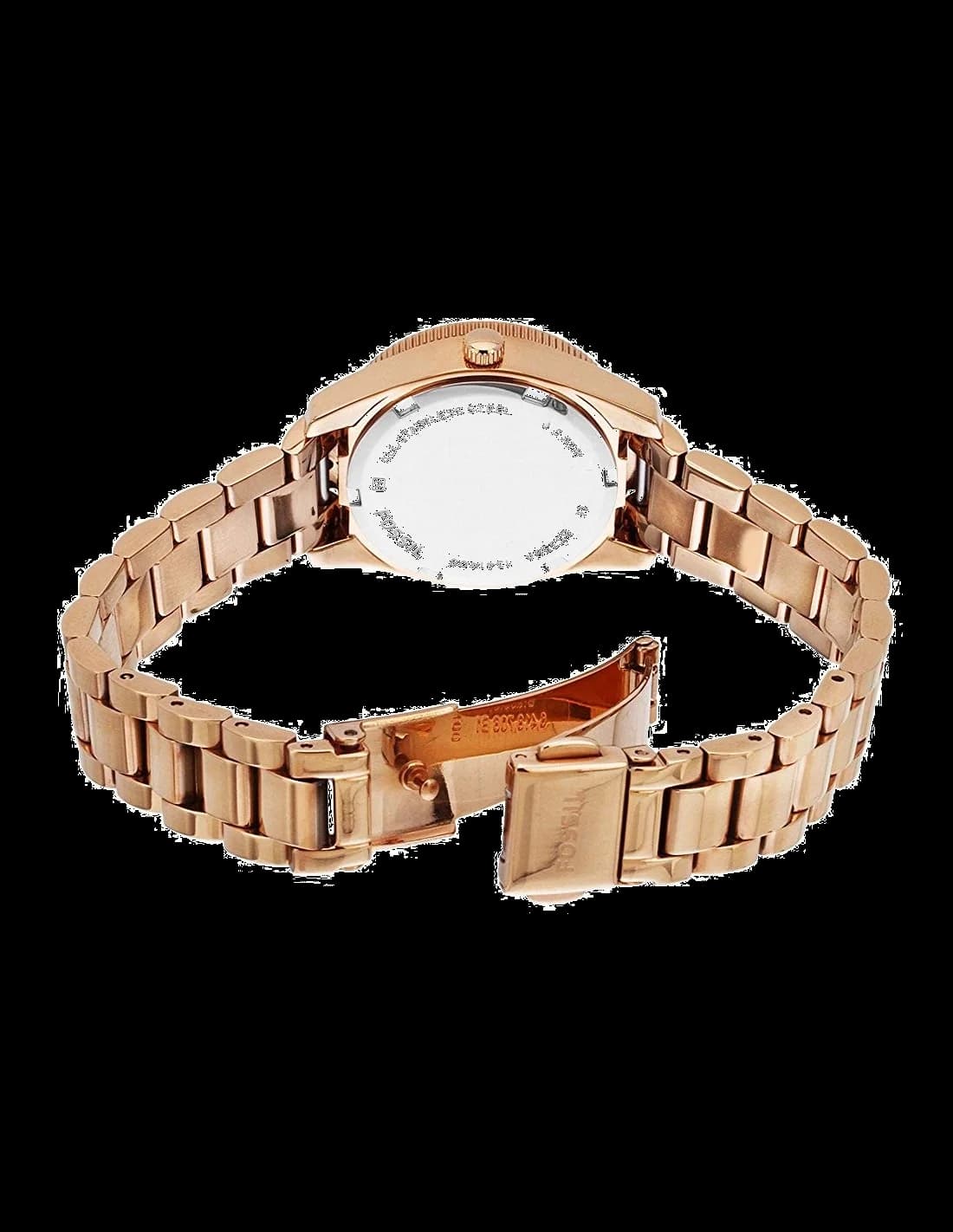 Fossil ES3584 Perfect Boyfriend Rose Gold with Date Women's Watch vue 3