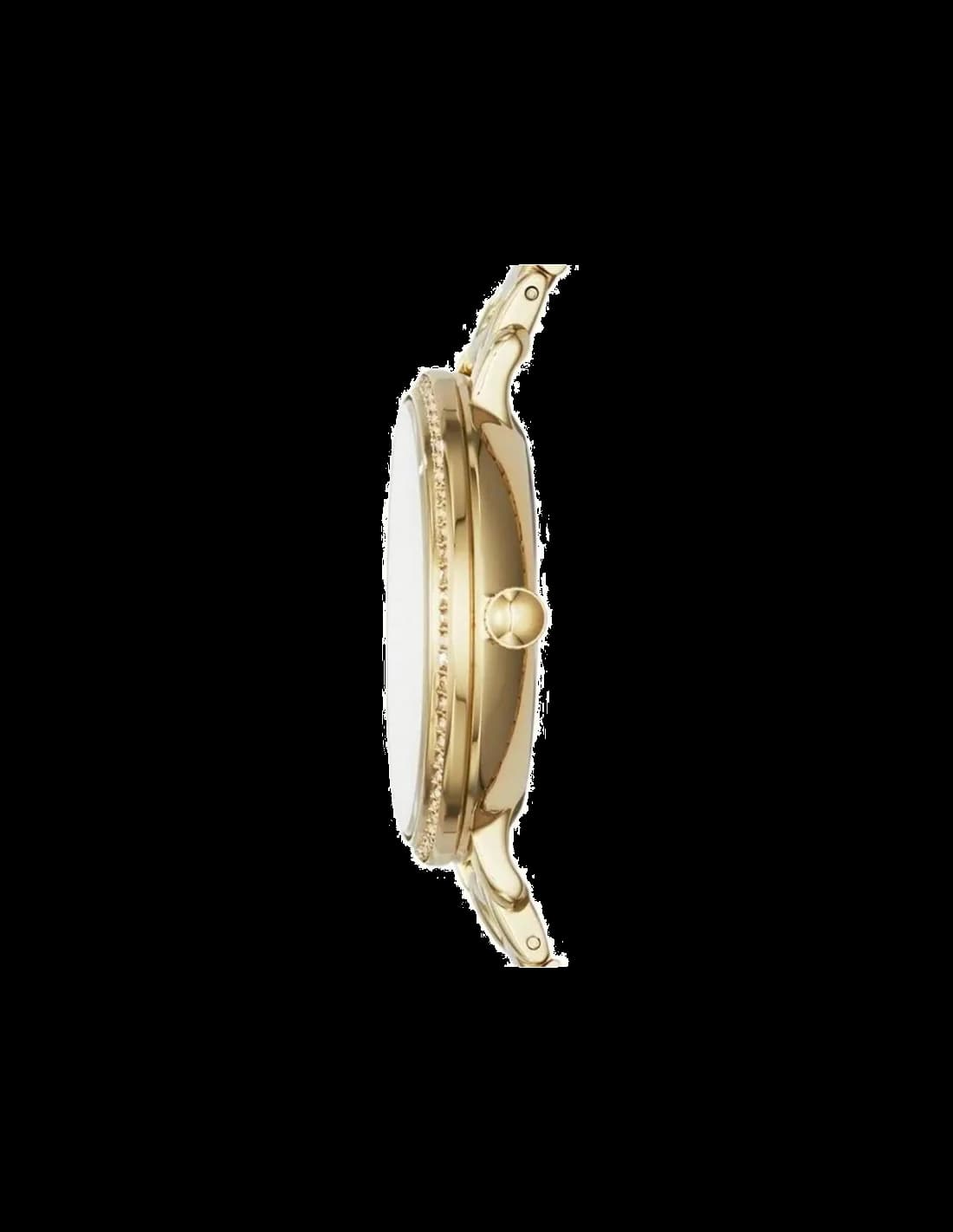 Fossil ES3756 Mother-of-Pearl Dial and Crystal Bezel Women's Watch vue 2