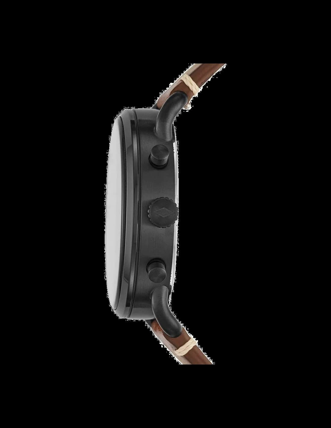 Fossil The Commuter FS5403 Brown Leather Strap Men's Watch vue 2