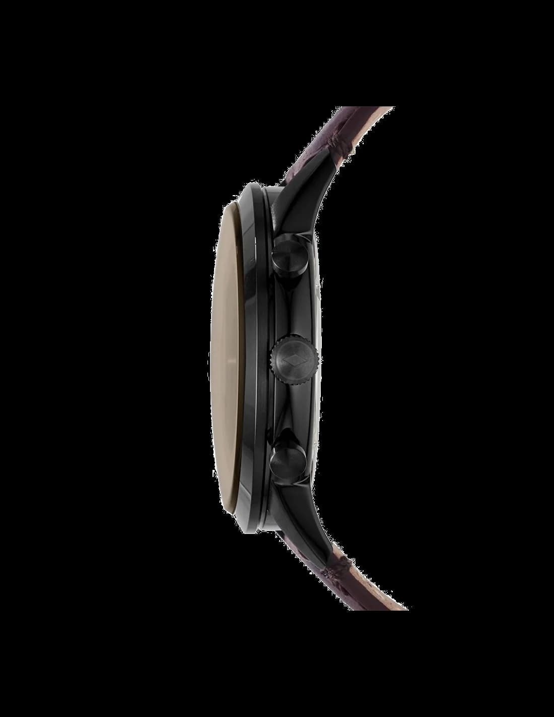 Montre Homme Fossil FS5437 Townsman Bracelet Cuir Marron vue 2