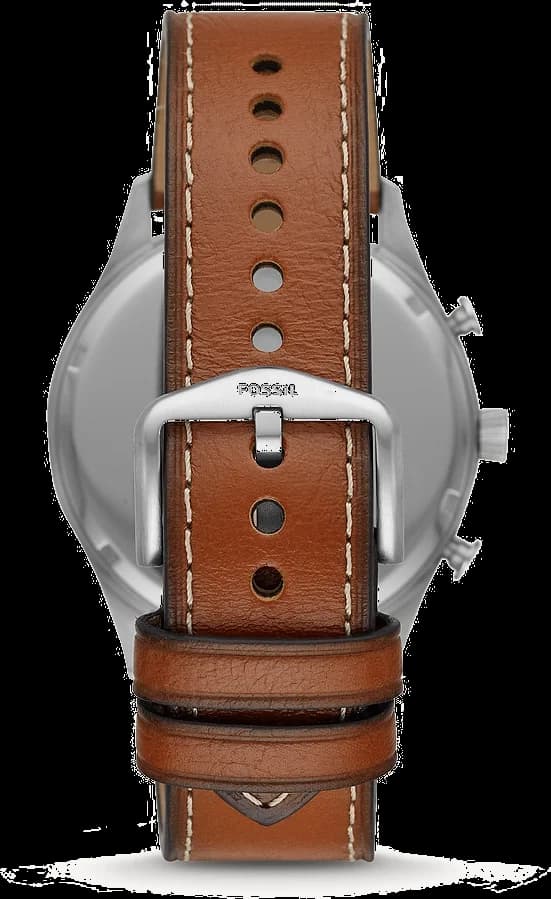 Fossil FS5607 Forrester Brown Leather Strap Watch vue 2