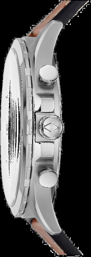 Fossil FS5607 Forrester Brown Leather Strap Watch vue 3