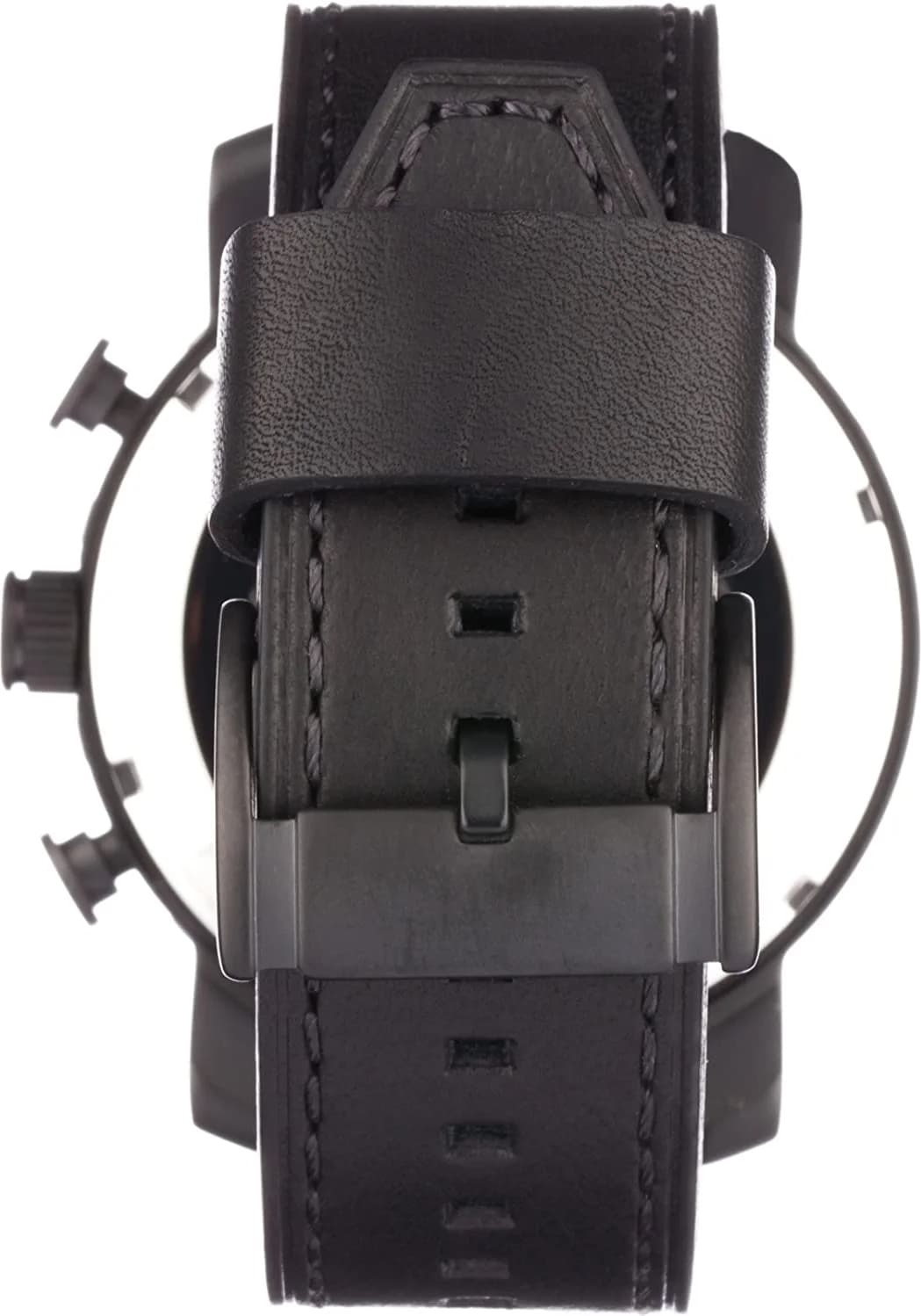 Montre Homme Fossil Nate JR1354 Chronomètre gun metal noir vue 3