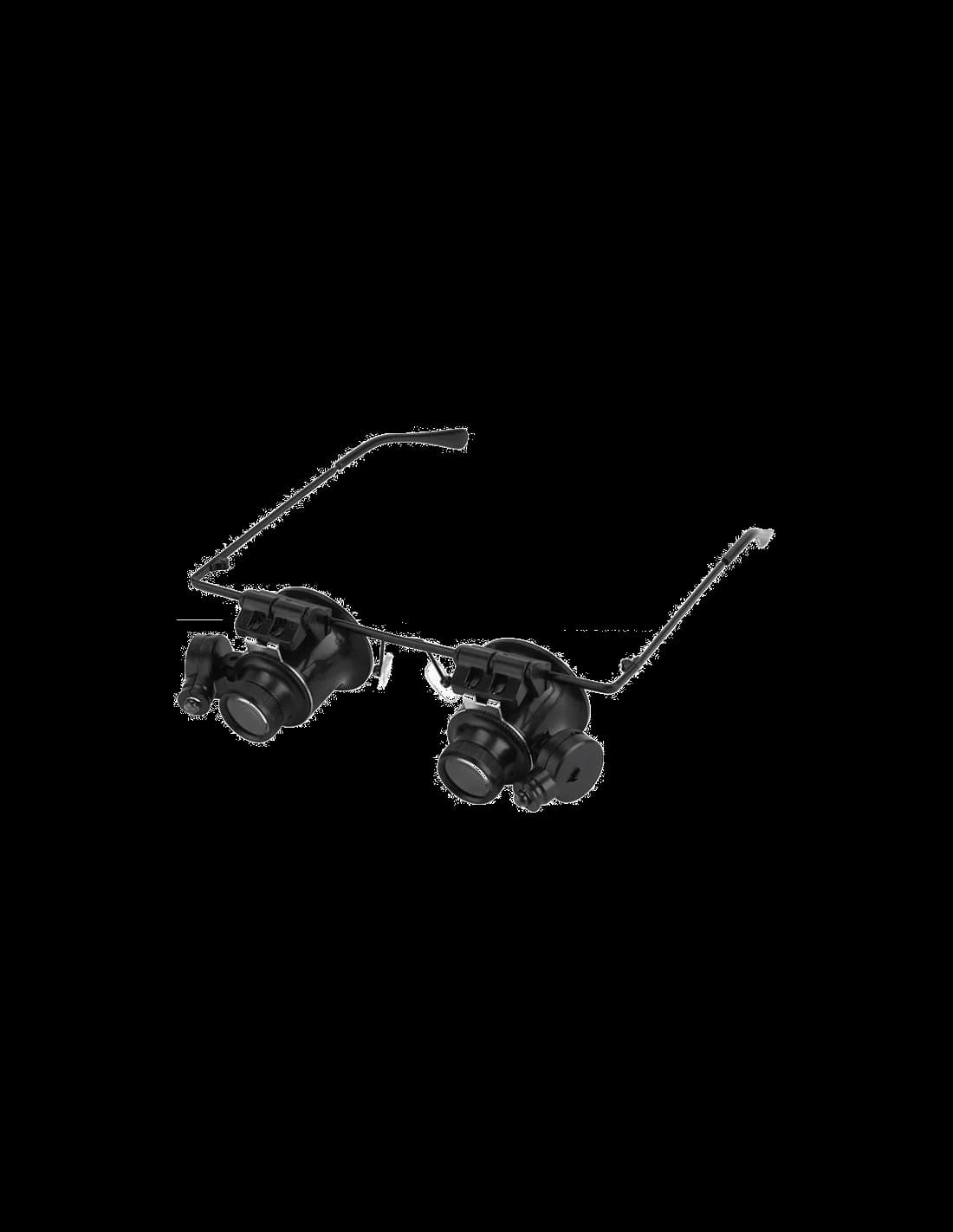 Lunettes horloger avec loupe 20X pour réparation des montres