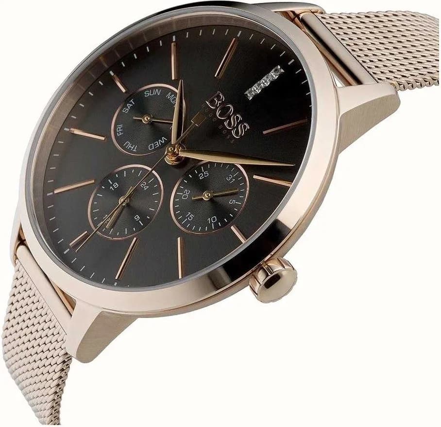 Hugo Boss Symphony 1502424 Rose Gold Bracelet Women's Watch vue 2