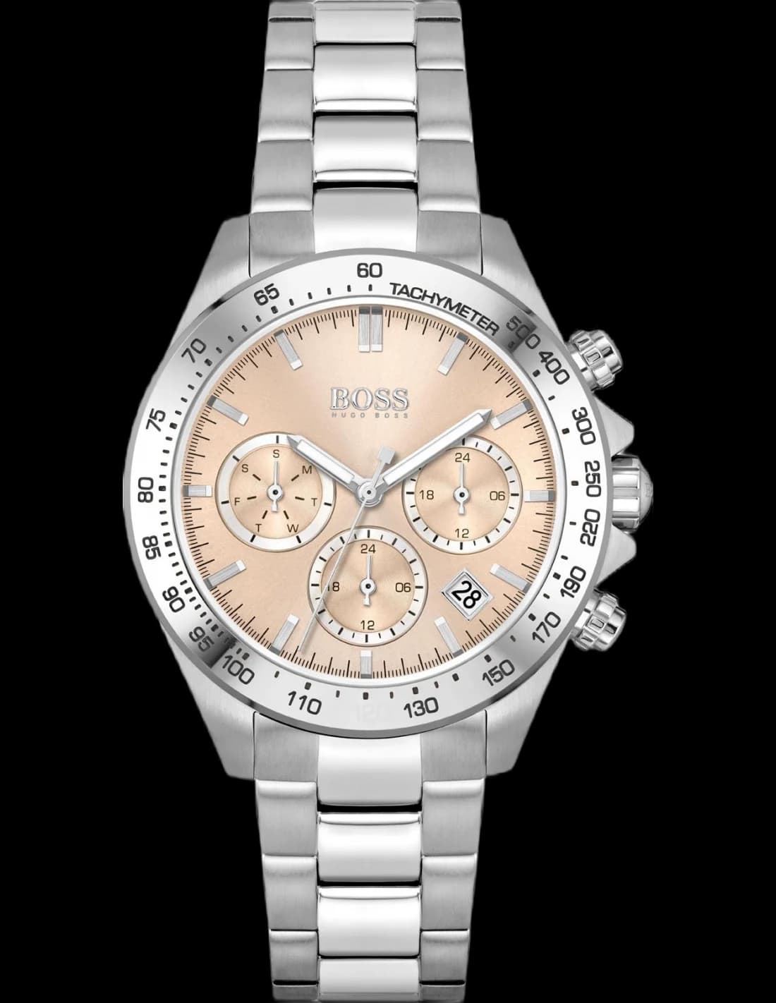 Montre Hugo Boss 1502615 Sport Lux Cadran Rose Corail Acier
