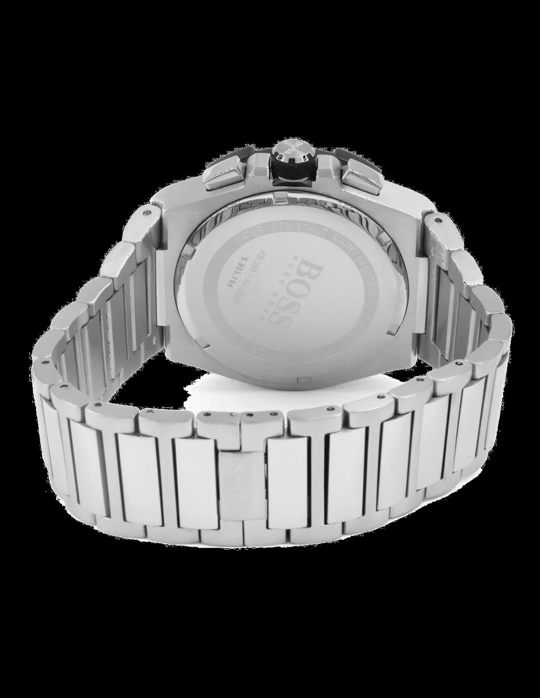 Montre Hugo Boss 1513360 Chronographe en Acier et Cadran Bleu vue 3