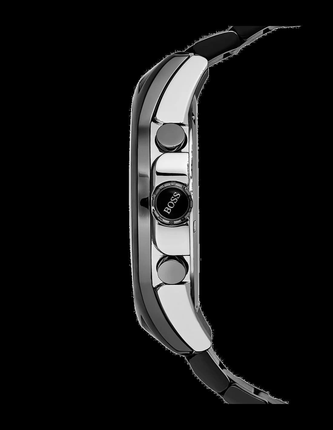 Montre Hugo Boss 1513365 Onyx Chronographe en Acier Noir vue 2