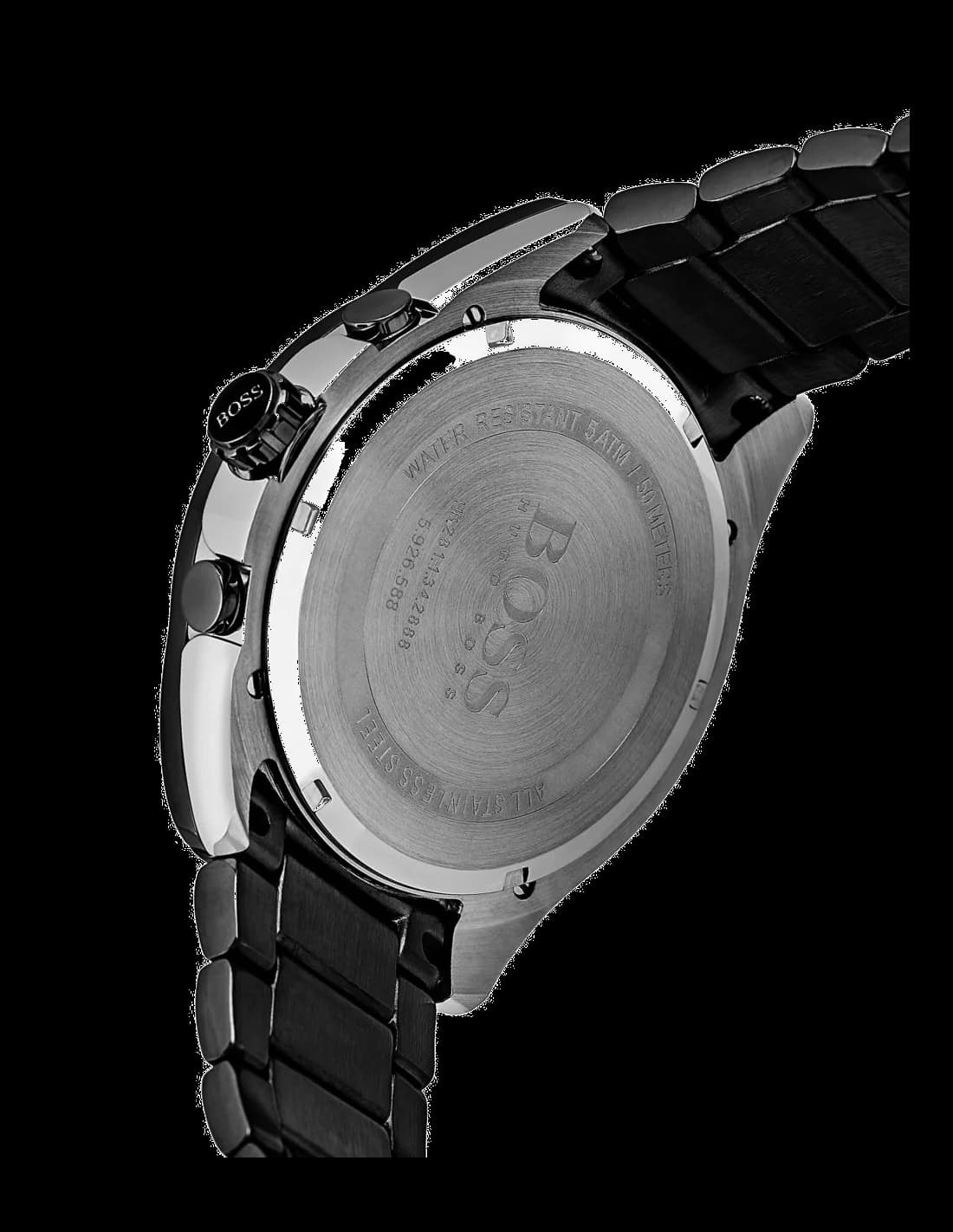 Montre Hugo Boss 1513365 Onyx Chronographe en Acier Noir vue 3