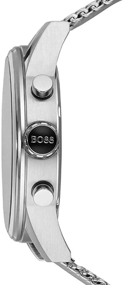 Hugo Boss 1513441 Blue Dial Milanese Mesh Men's Watch vue 2