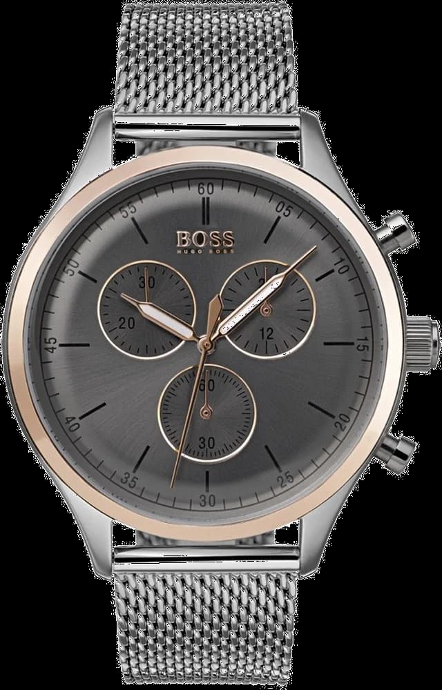 Montre Hugo Boss Companion 1513549 bracelet en maille milanaise
