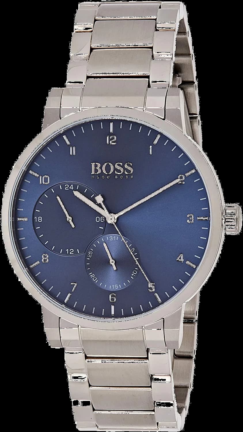 Montre Homme Hugo Boss 1513597 Acier et Cadran Bleu 42mm