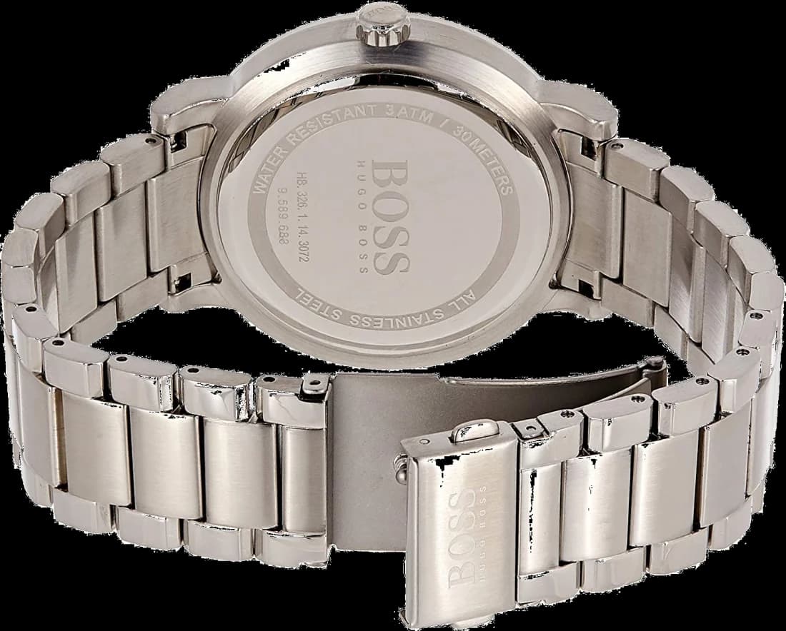 Montre Homme Hugo Boss 1513597 Acier et Cadran Bleu 42mm vue 2