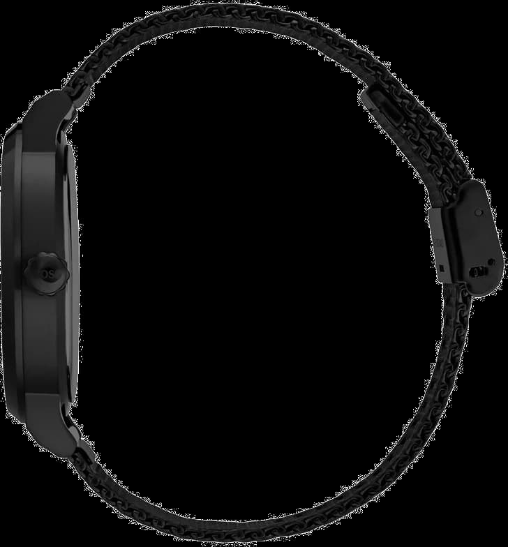 Montre Hugo Boss 1513636 Bracelet Maille Milanaise Noire vue 3