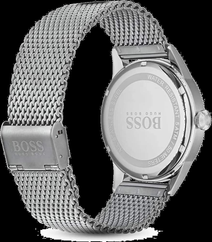Hugo Boss 1513673 Stainless Steel Watch with Milanese Mesh Strap vue 3