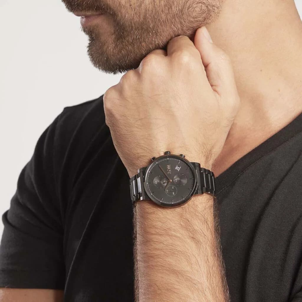 Montre Homme Hugo Boss Integrity 1513780 en acier noir vue 4